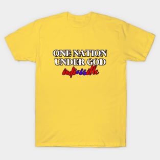 One nation, under God, indivisible T-Shirt